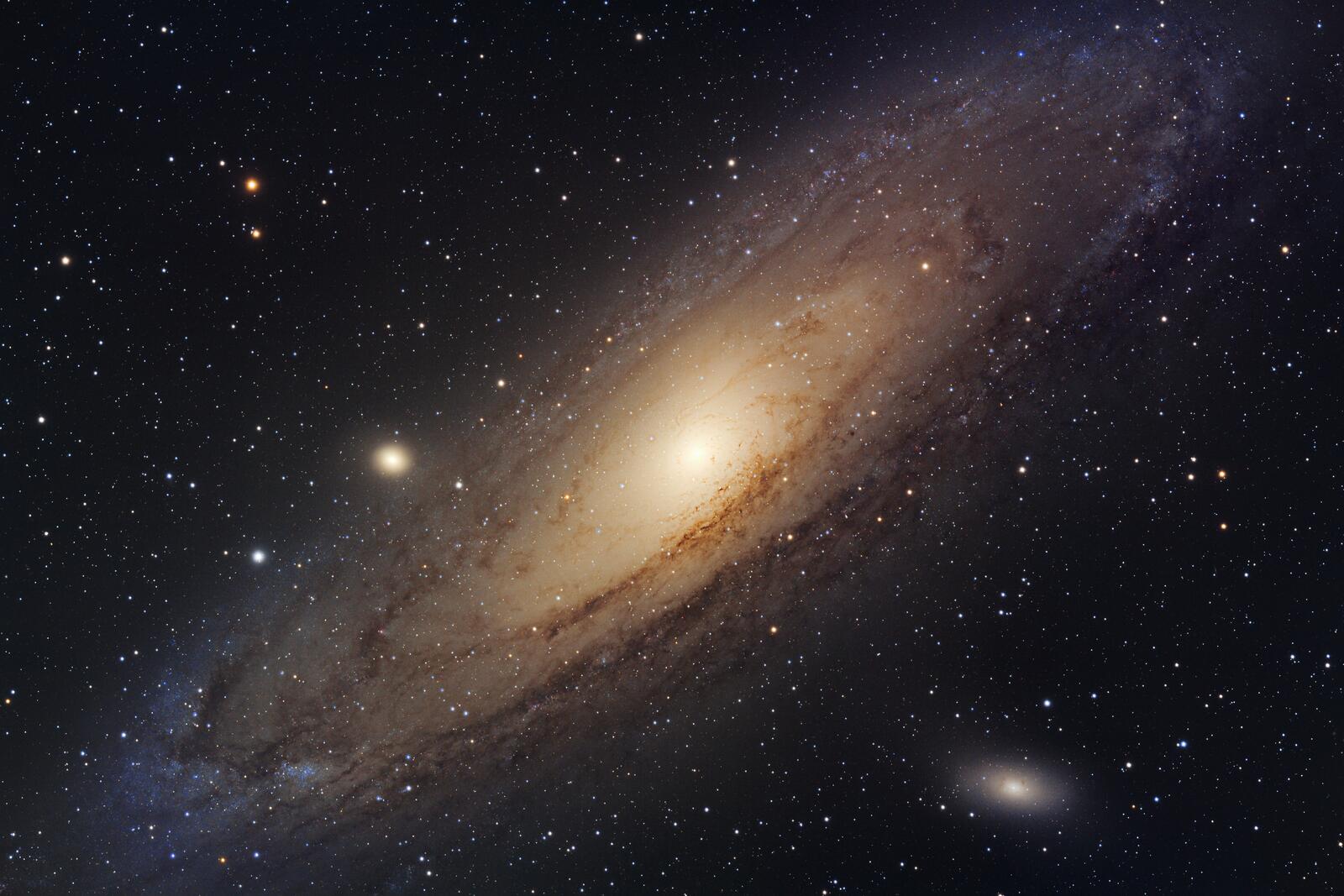 Обои космос Galaxy The Andromeda Galaxy на рабочий стол