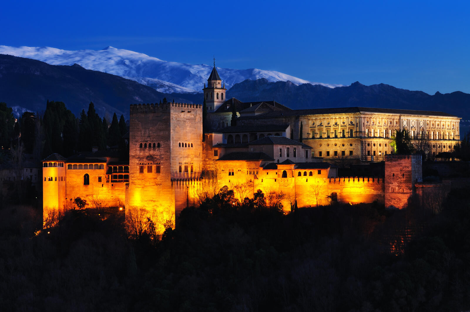 Обои La Alhambra de Granada Альгамбра Гранада на рабочий стол