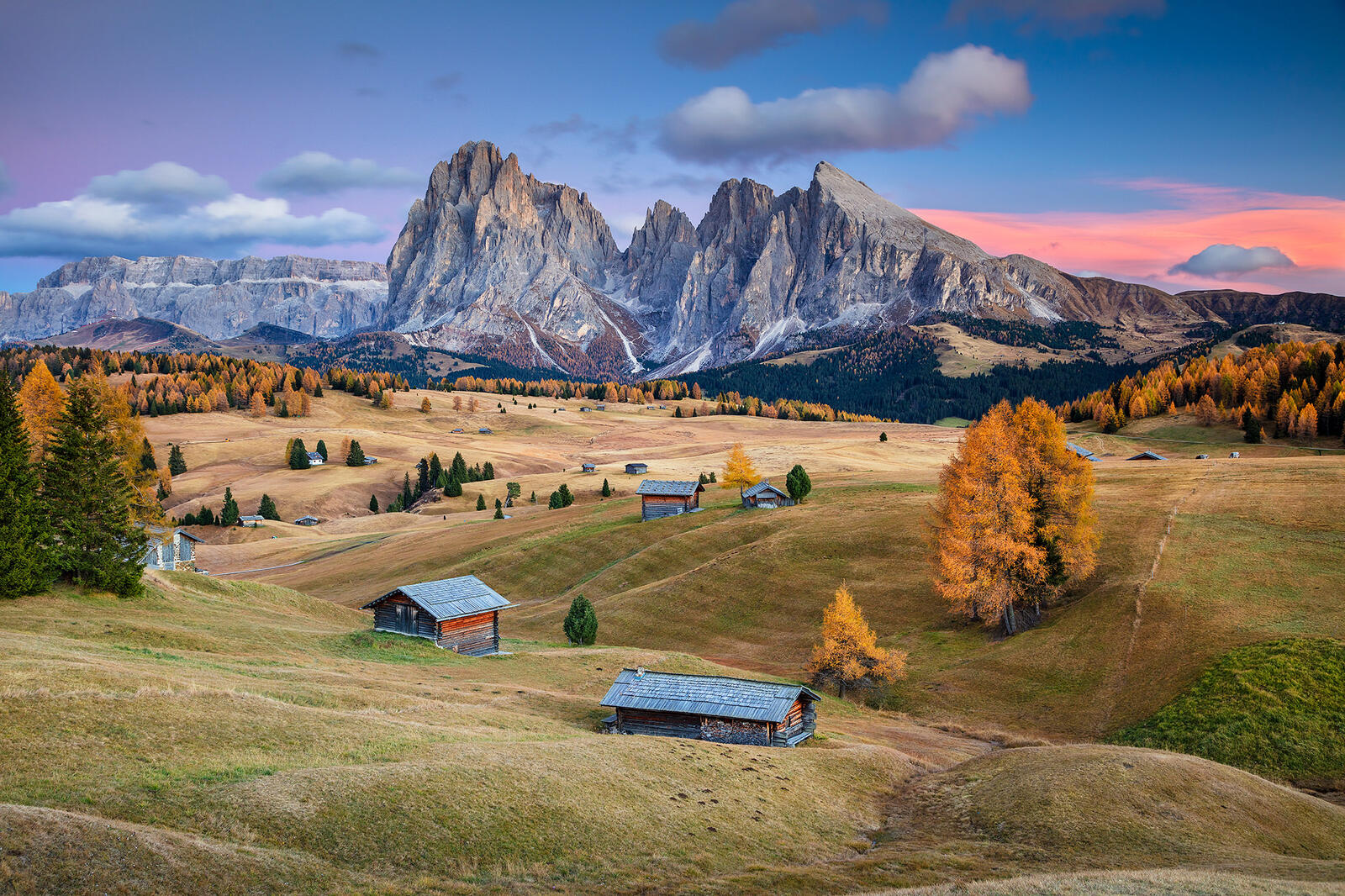 Wallpapers Italy Seiser ALM South Tyrol on the desktop