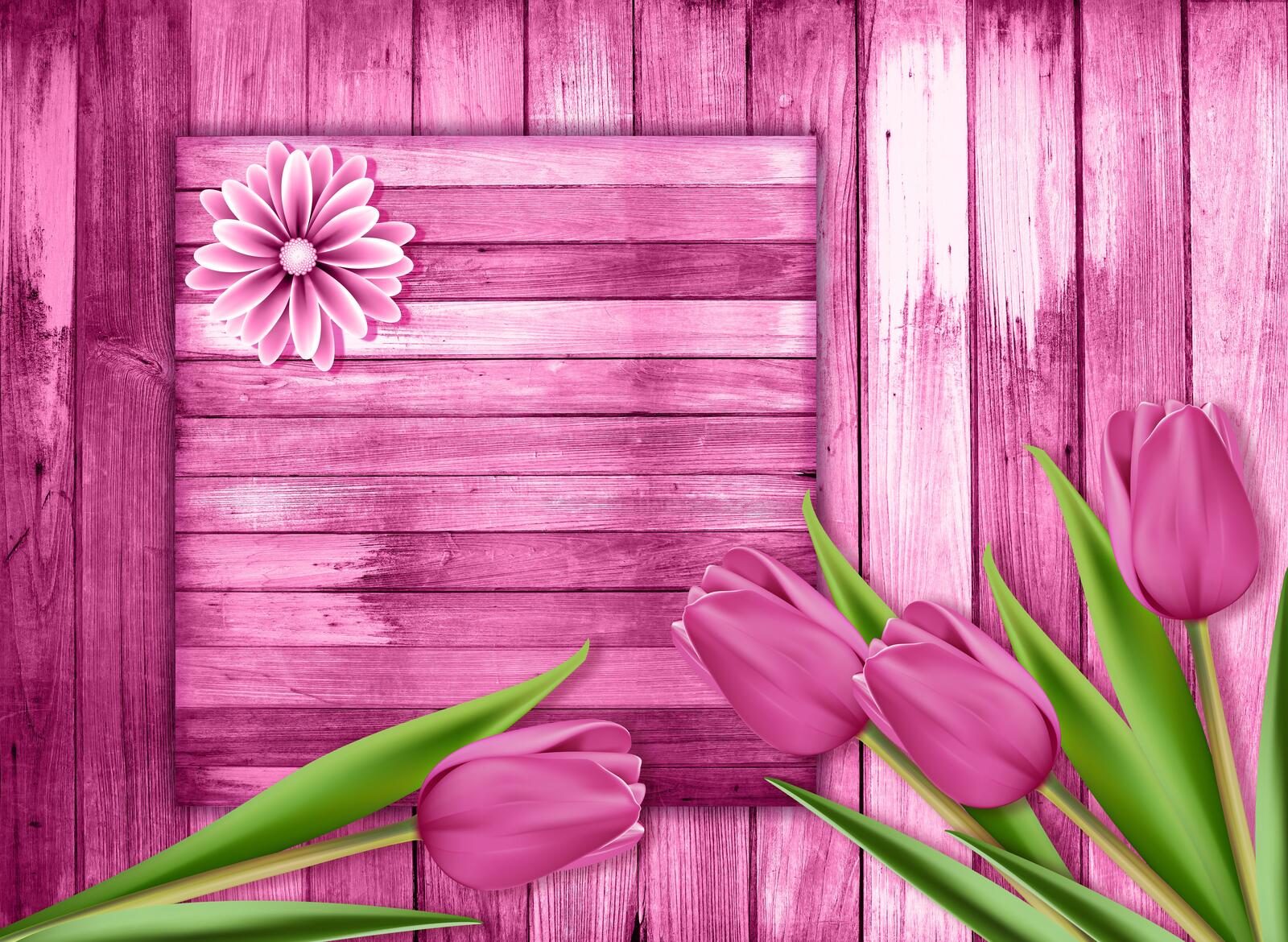 Wallpapers flowers tulips flower arrangement on the desktop