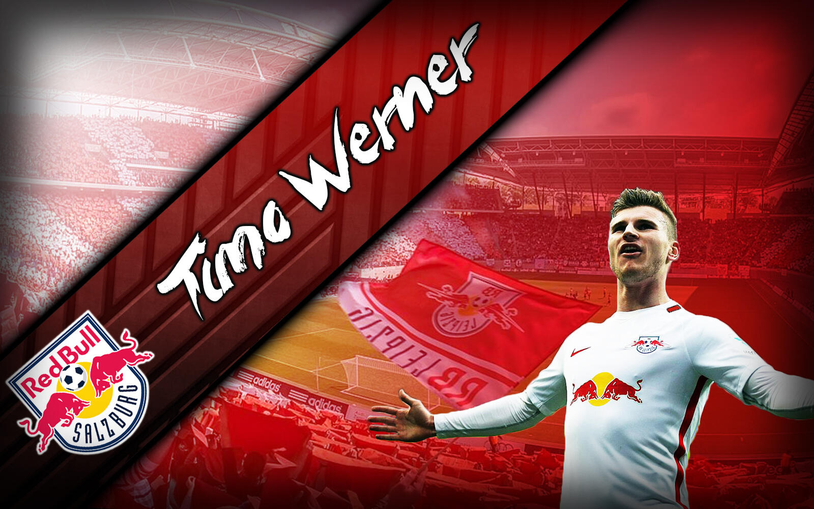 Wallpapers football clubs timo werner rb leipzig on the desktop