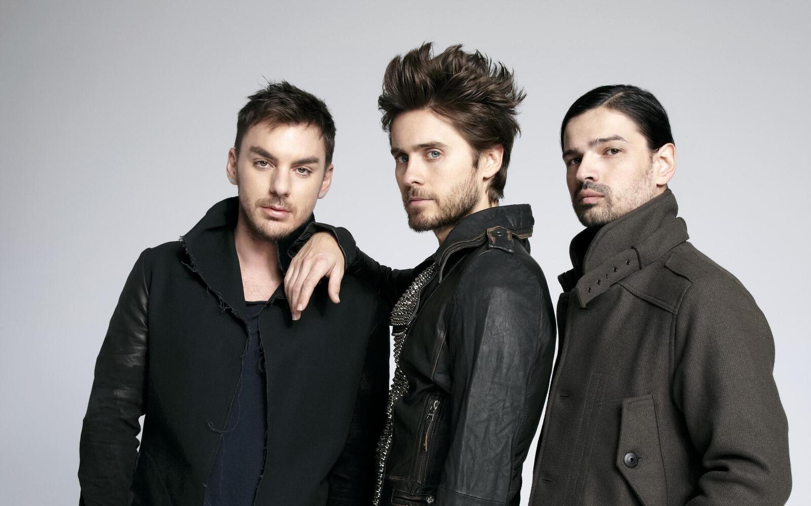 Wallpapers Thirty Seconds To Mars rock band music on the desktop