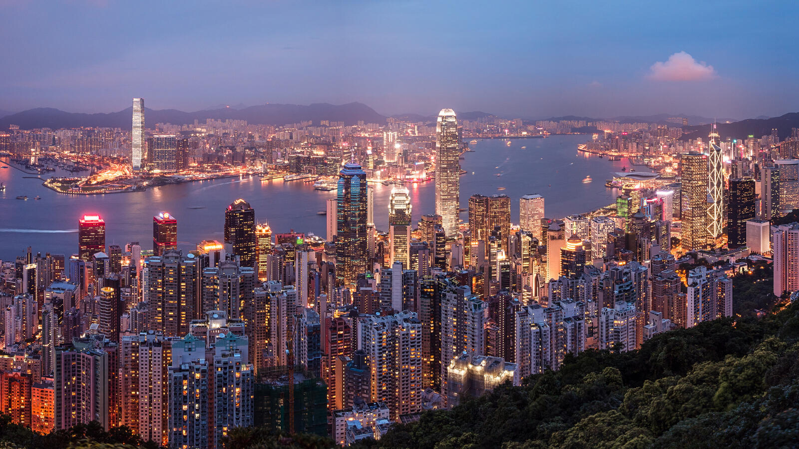 Free photo Photo picture of hong kong, city