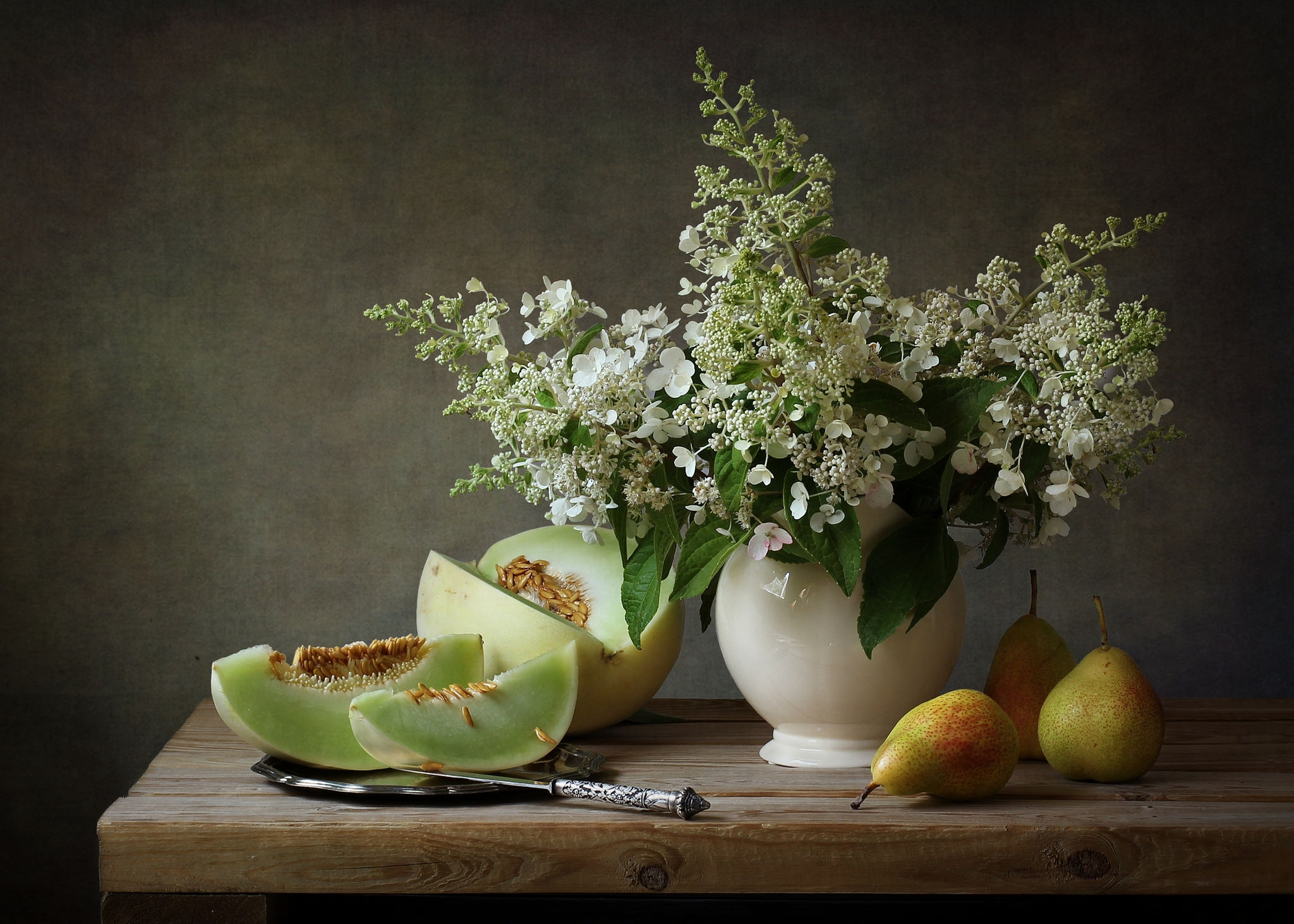 Photo free still life, vase, pear