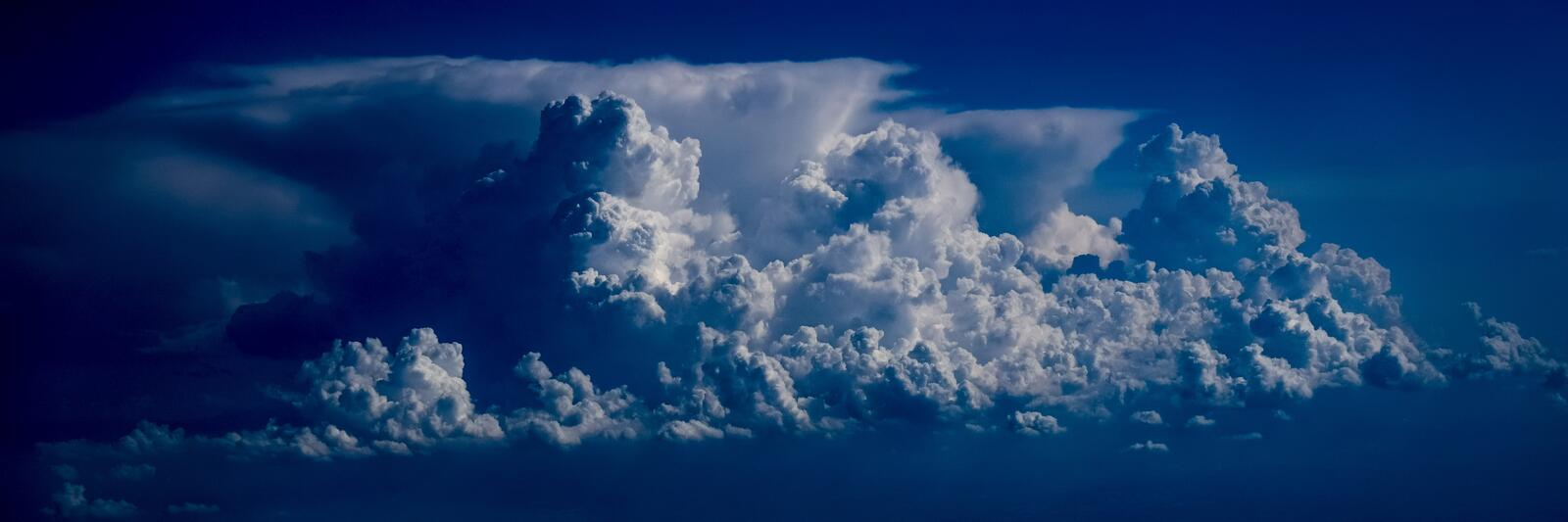 Обои панорама облака природа на рабочий стол
