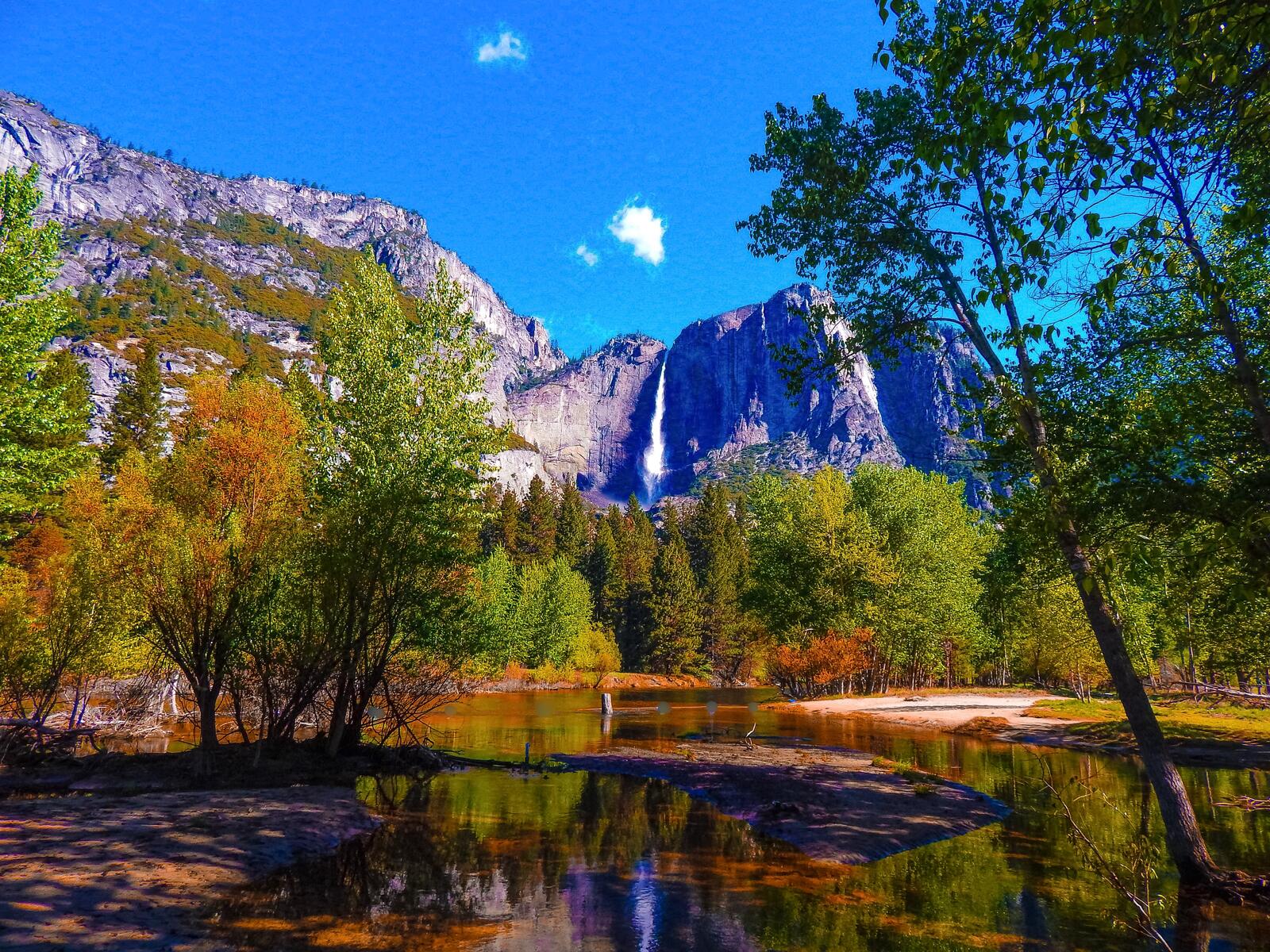 Обои Национальный парк Йосемити Йосемитский национальный парк пейзаж на рабочий стол
