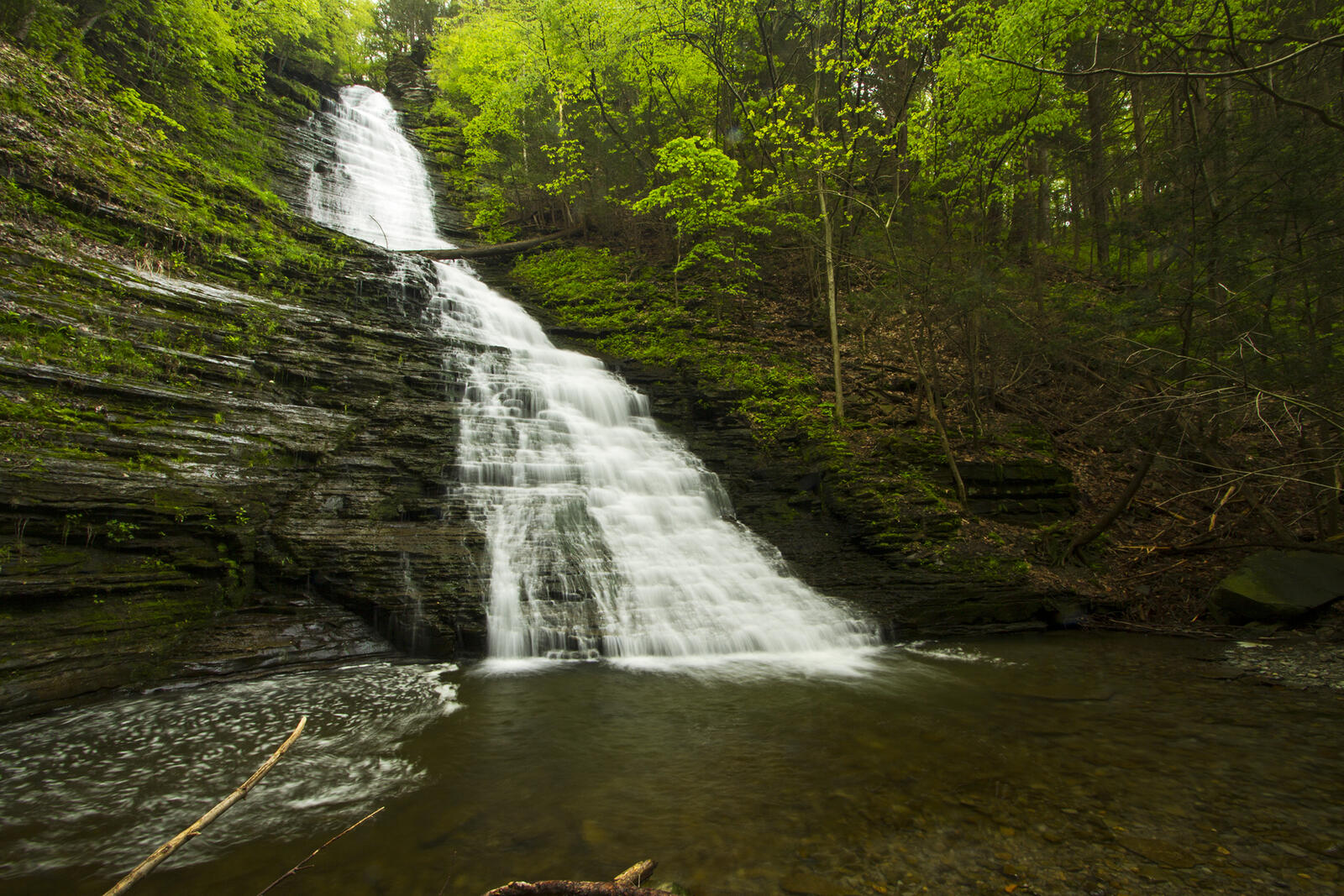 Free photo Waterfall and rapids