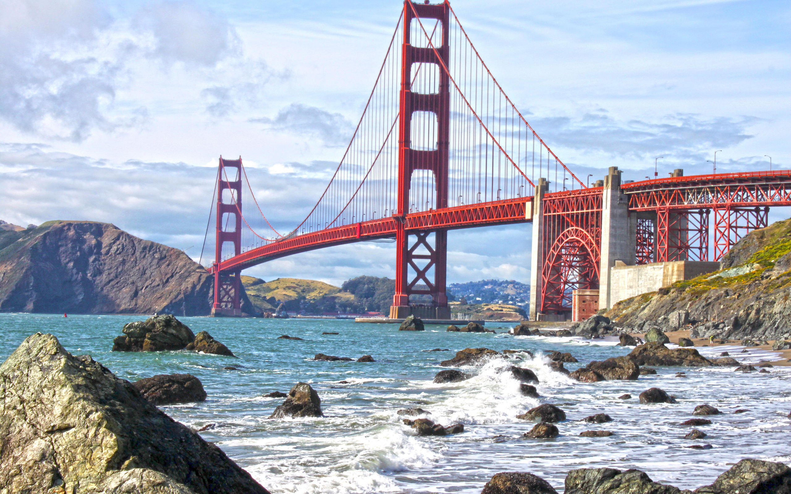 Обои мост Сан-Франциско ворота на рабочий стол