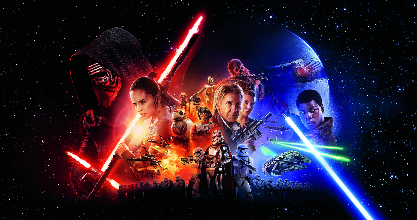 Wallpapers Star wars: the force awakens 2015 movie fantasy on the desktop