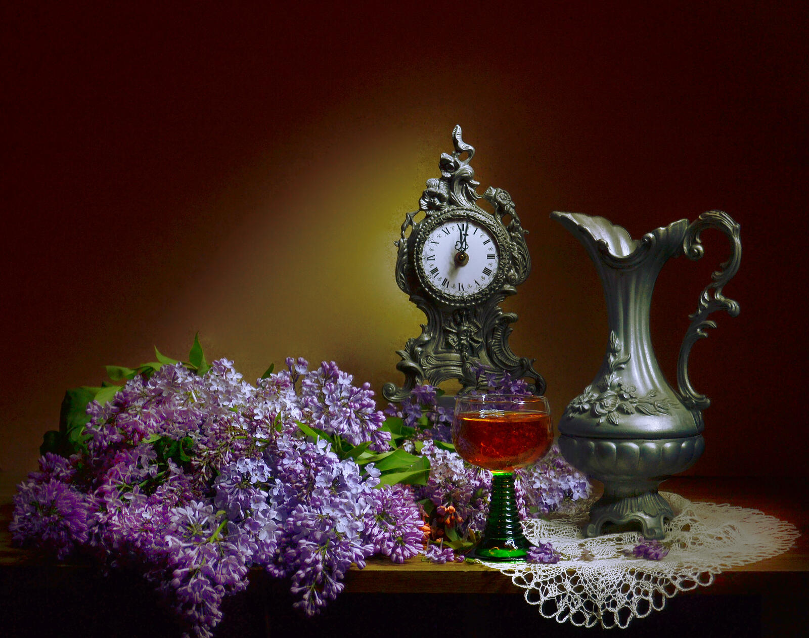 Wallpapers bouquet lilac still life on the desktop