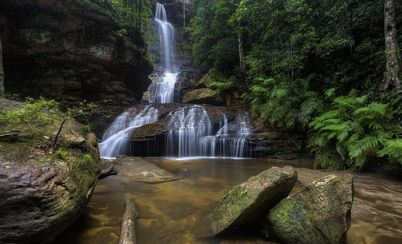 Wallpapers Blue Mountains National Park New South Wales Australia on the desktop