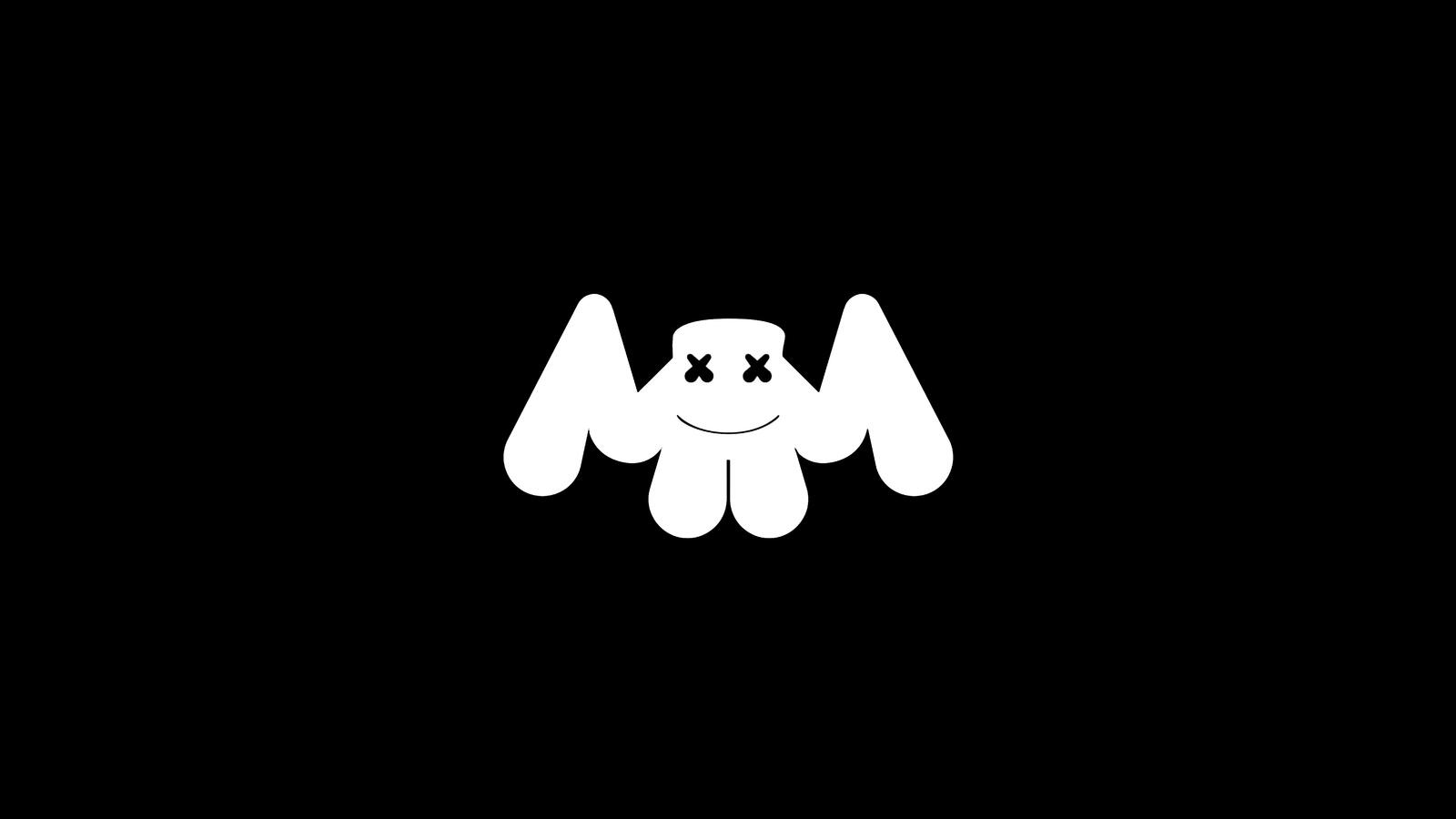 Wallpapers miscellaneous Marshmello logo on the desktop
