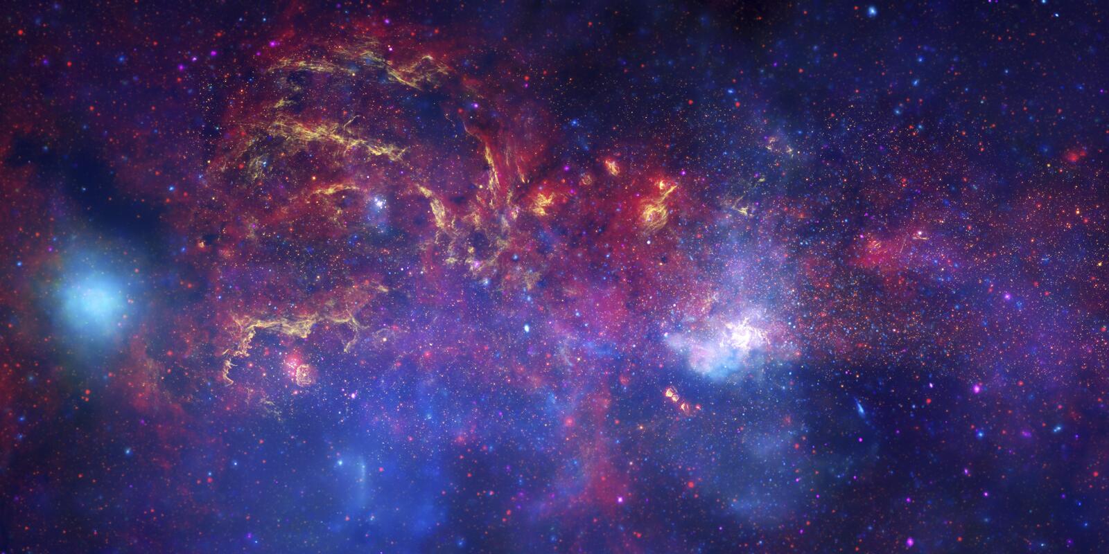 Wallpapers cosmo galaxies stars on the desktop