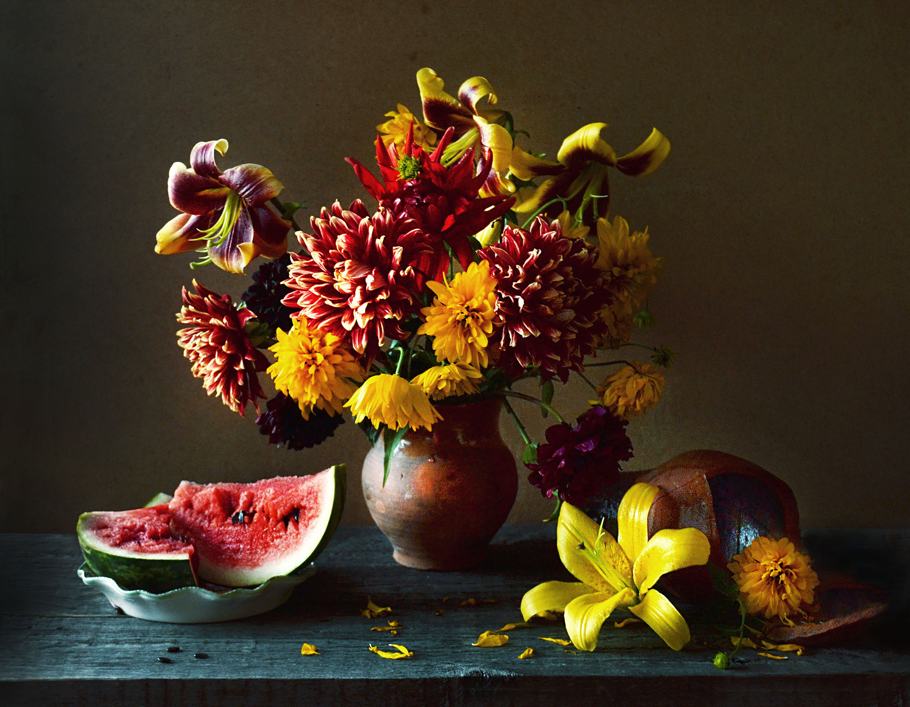 Photo free fruit bouquet, photography, still life