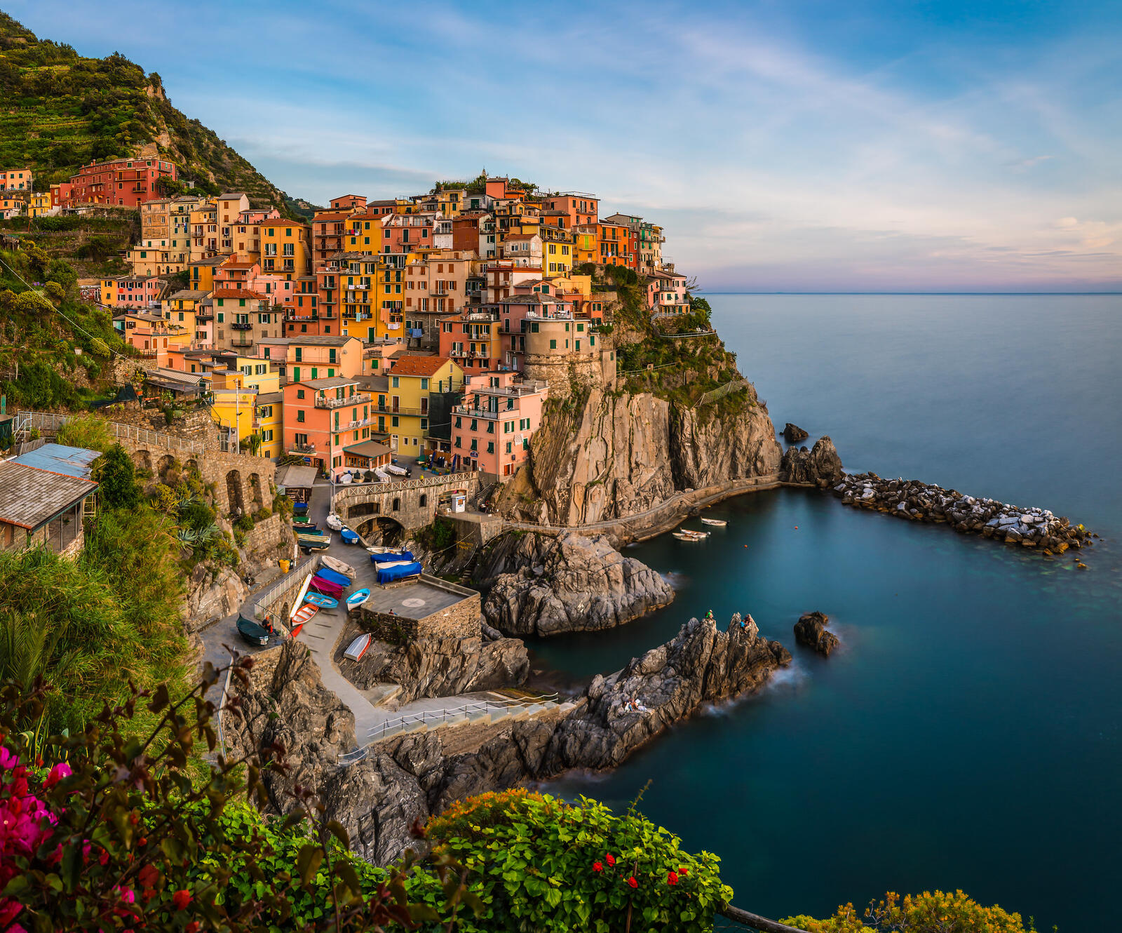 Wallpapers city Italy Cinque Terre on the desktop