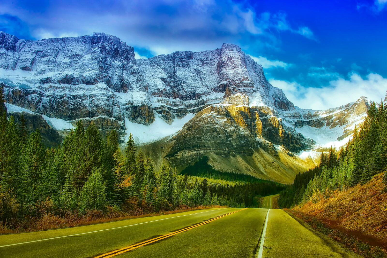 Wallpapers Banff Canada national Park on the desktop