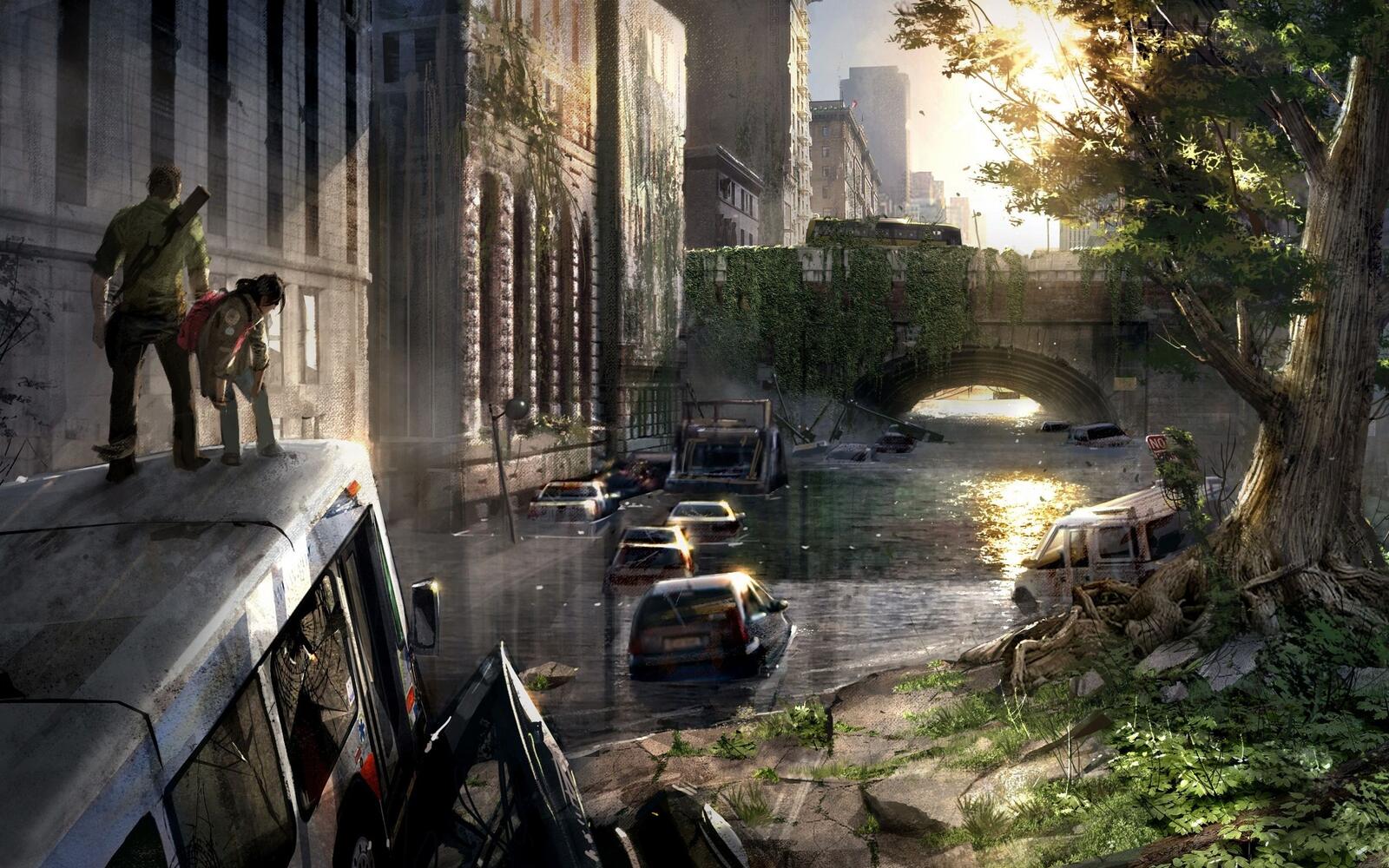 Wallpapers the last of us apocalyptic video games on the desktop