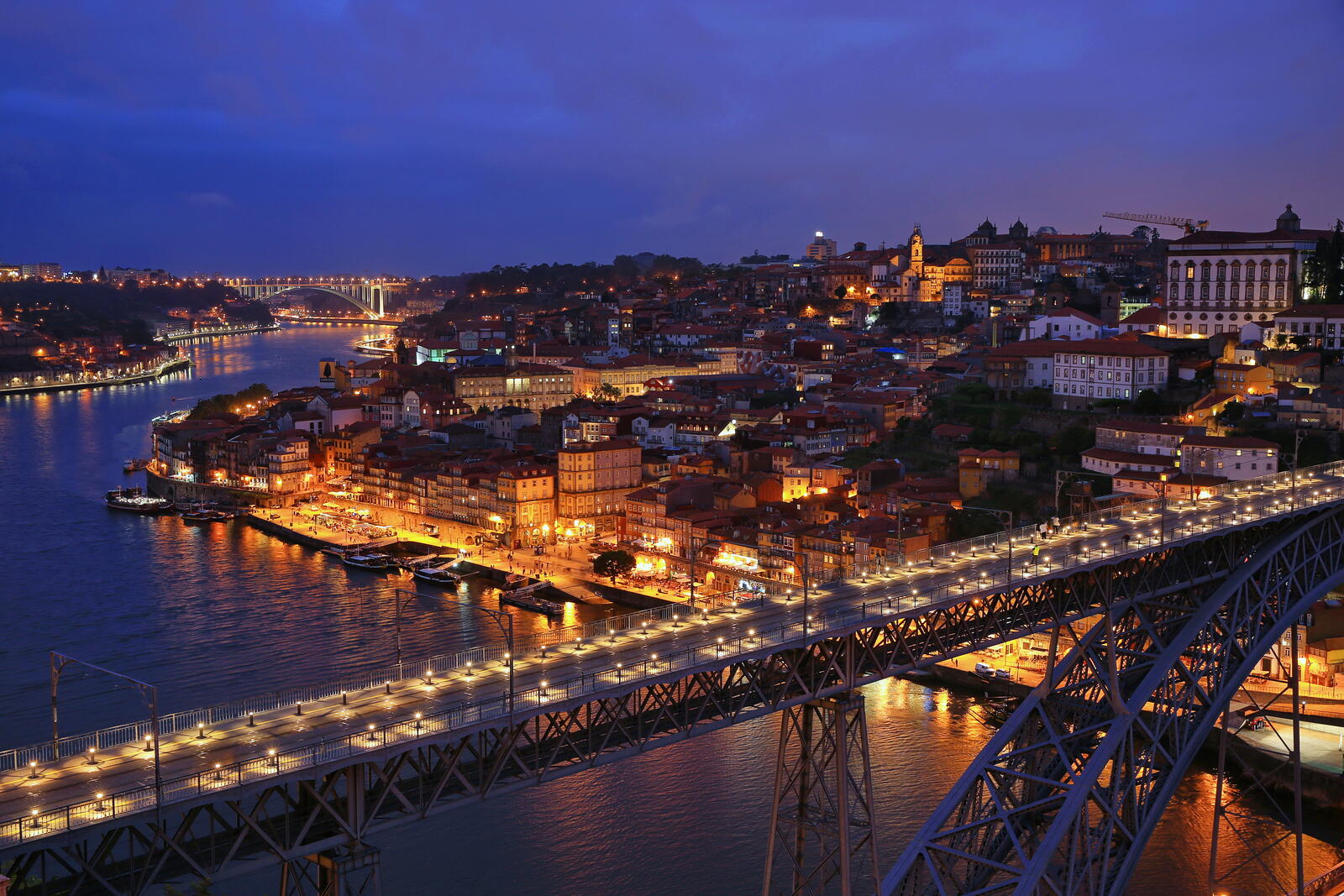 Обои Porto Portugal Мост дона Луиша на рабочий стол