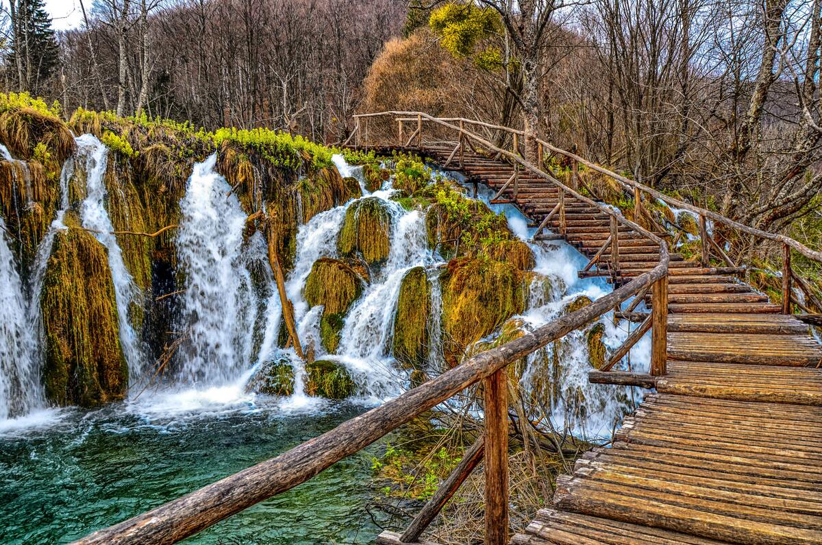下载Plitvice Lakes National Park, Plitvice Lakes图像