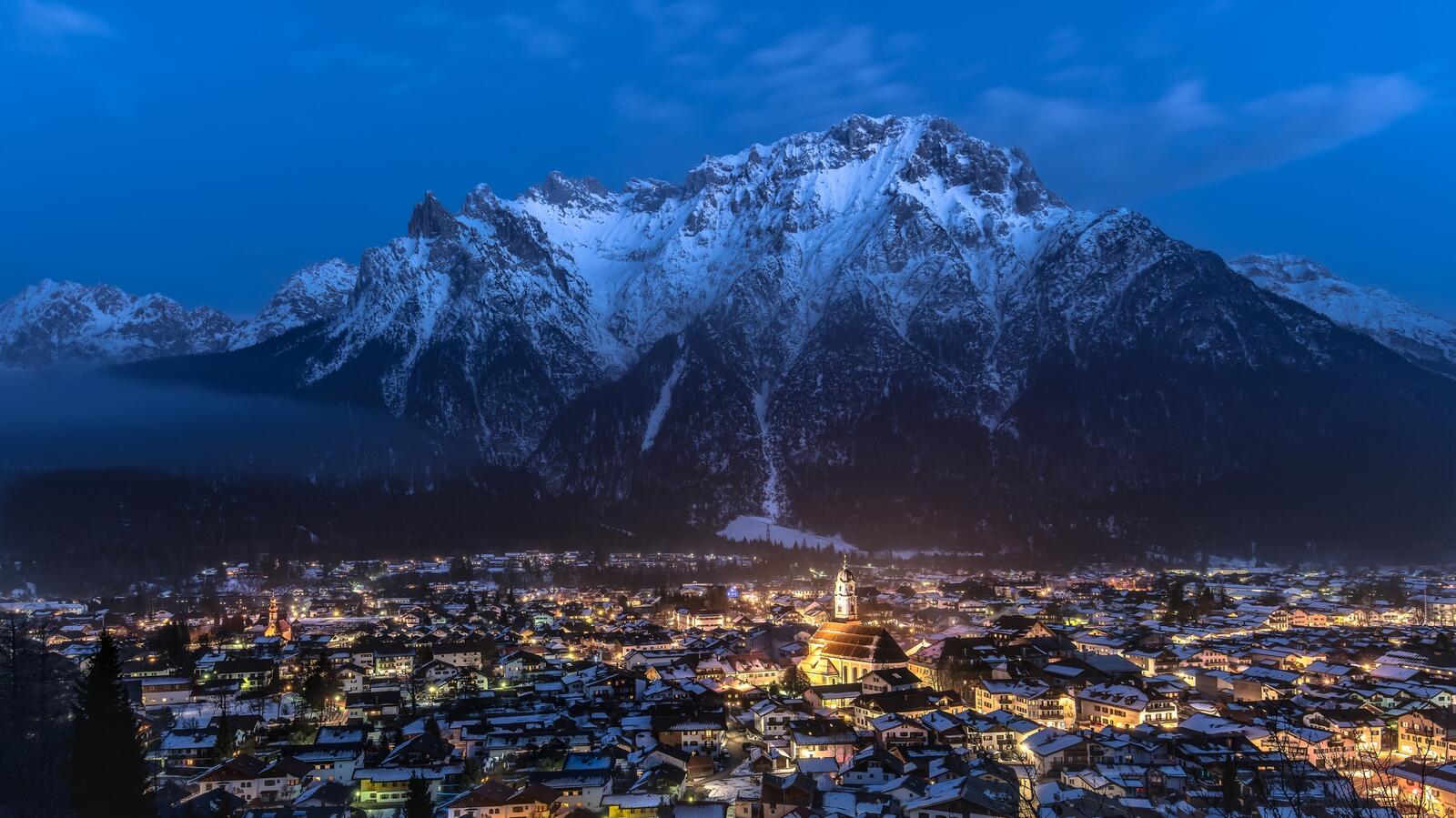 Wallpapers Mittenwald Germany mountain on the desktop