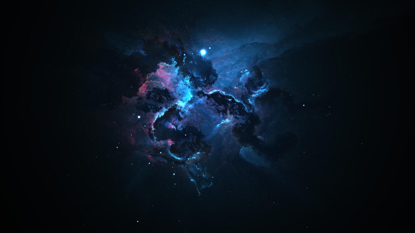 Wallpapers cosmic dust a nebula the birth of stars on the desktop