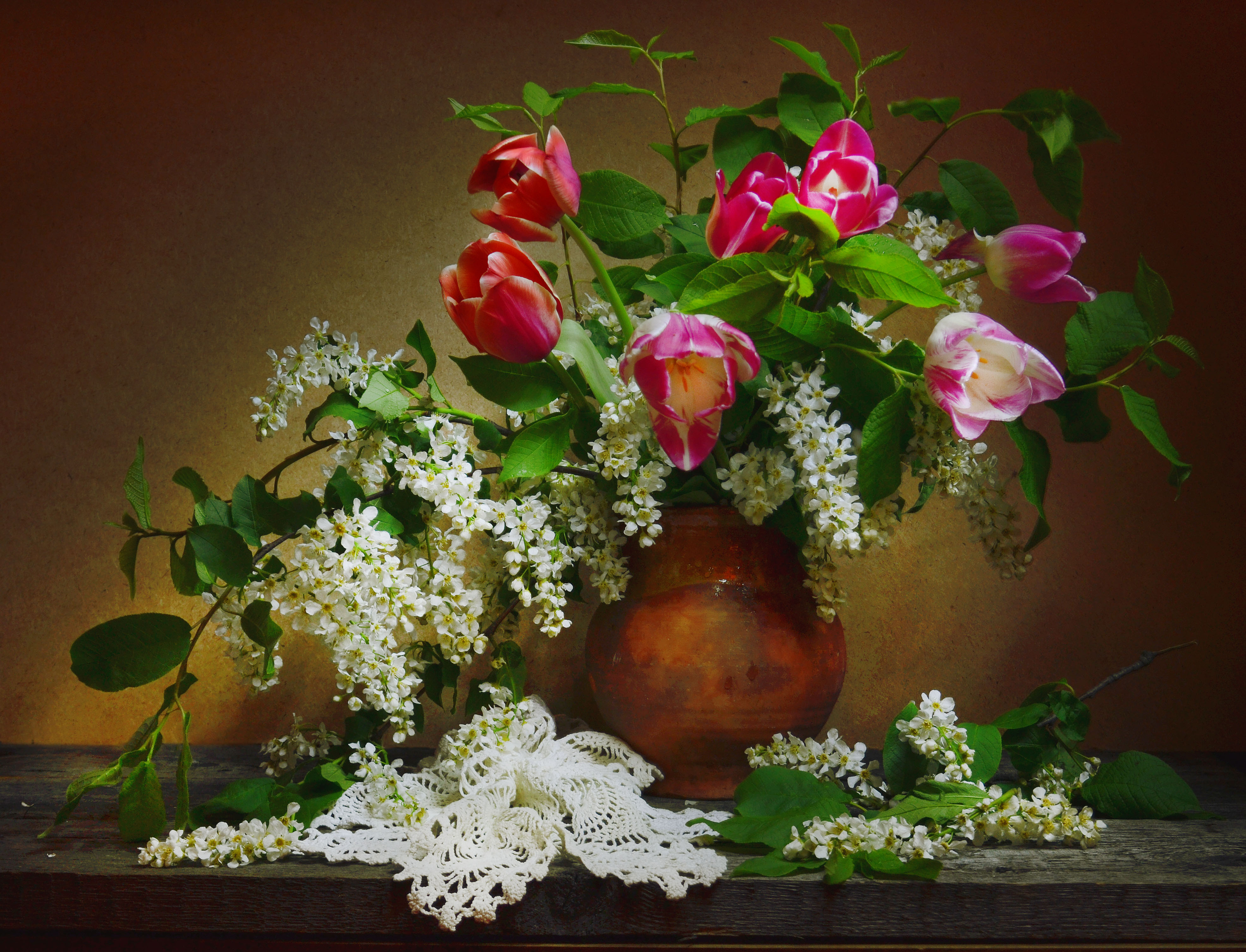 Обои фото на месте жизни цветы на рабочий стол