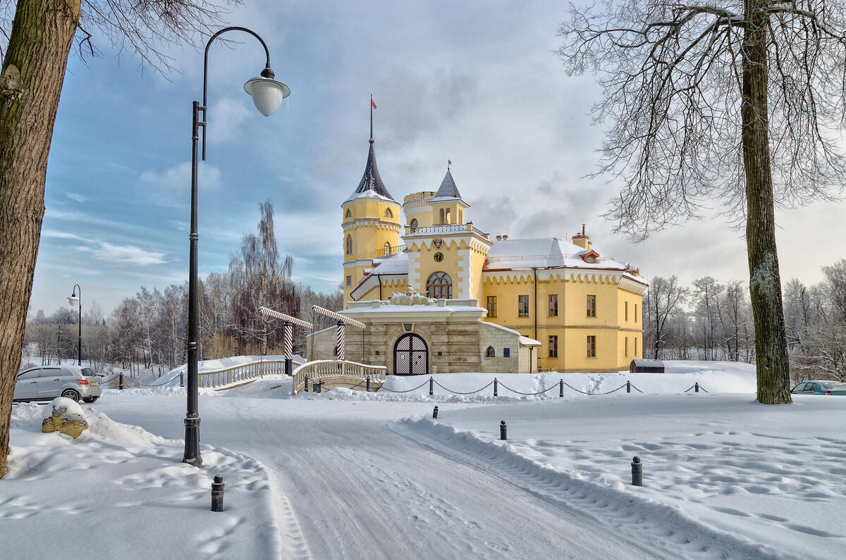 The castle BIP in Pavlovsk