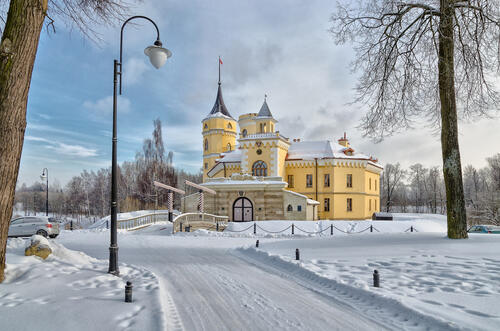 The castle BIP in Pavlovsk