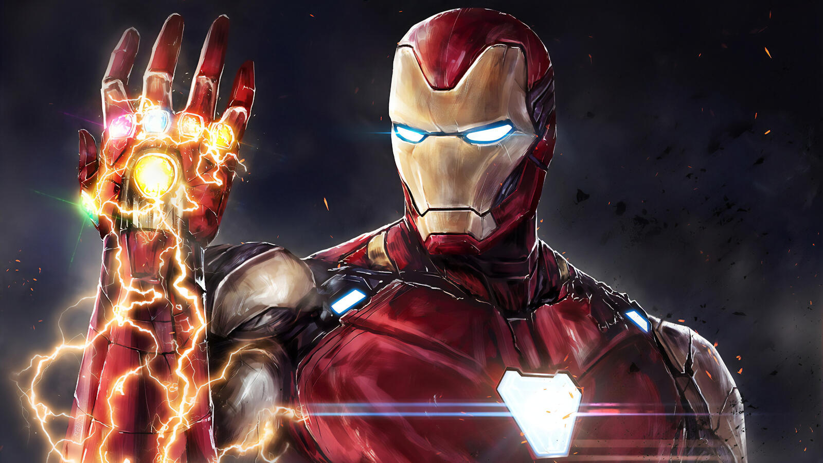Wallpapers rendering Avengers Endgame movies on the desktop
