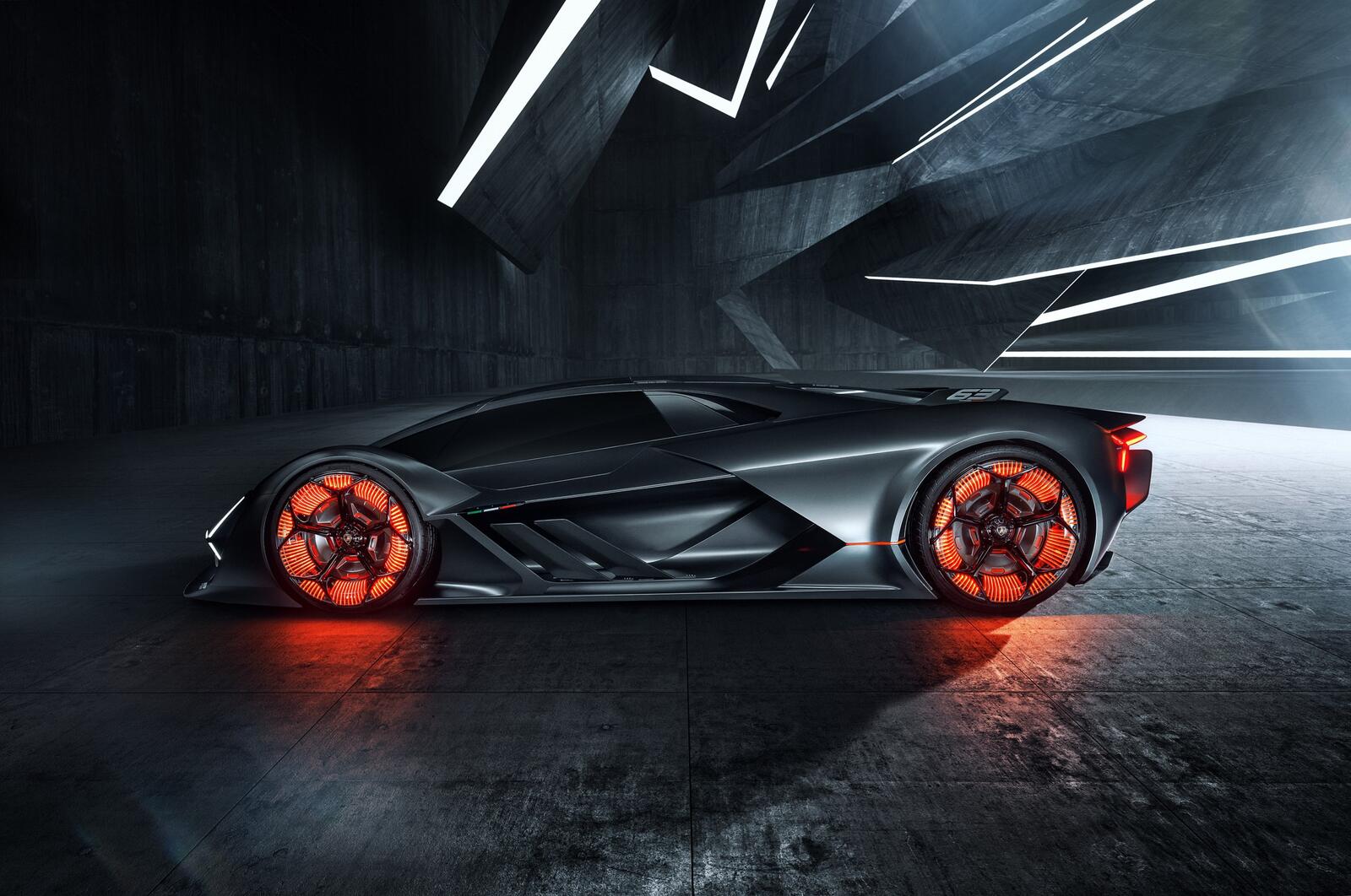 Wallpapers Lamborghini Concept Cars electric cars on the desktop